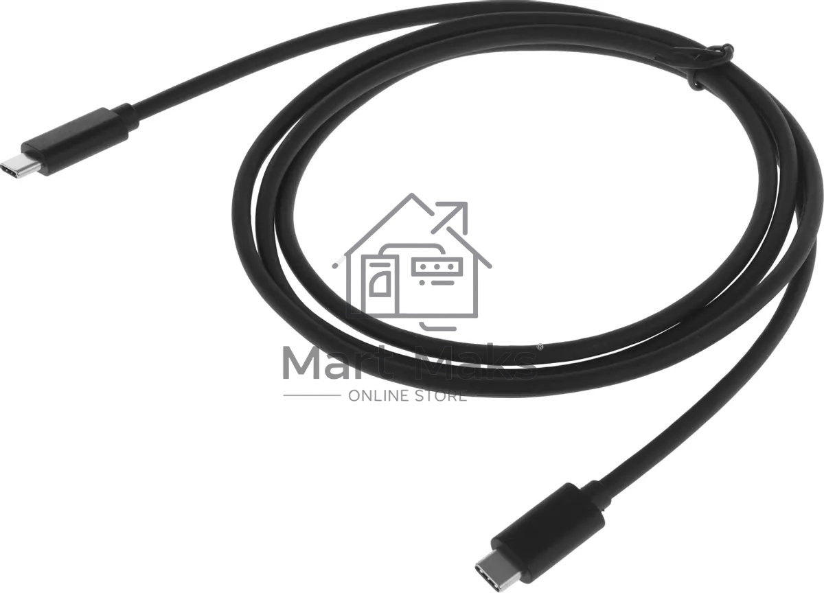 Кабель Buro BU-TYPE-C3.2-4KVID-1.5M 1.5м черный