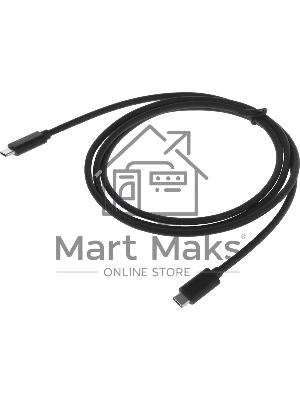 Кабель Buro BU-TYPE-C3.2-4KVID-1.5M 1.5м черный