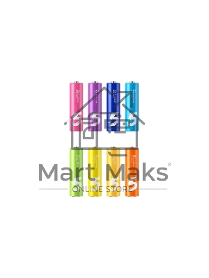 Батарея CUKTECH high-performance rainbow alkaline 8 pellet