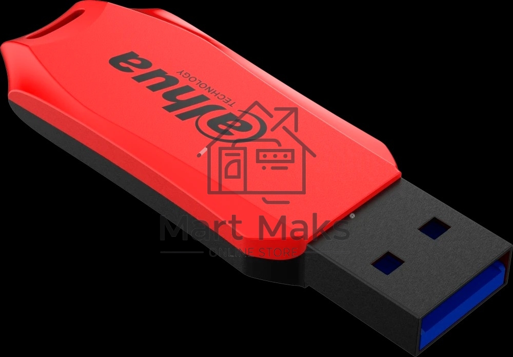 Флешка USB R/W Dahua U176 256Gb <DHI-USB-U176-31-256G>, USB3.1, пластиковая