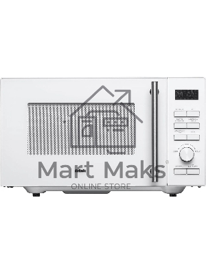Микроволновая печь BBK 23MWS-951T/W белый, 23 л, 900 Вт, переключатели - кнопки/поворотный механизм