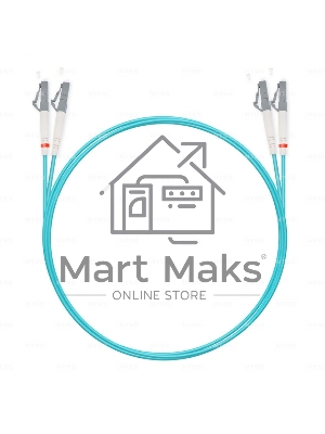 Шнур оптический NTSS PREMIUM dpc LC/UPC-LC/UPC 50/125 (OM3) 3.0мм 5м LSZH