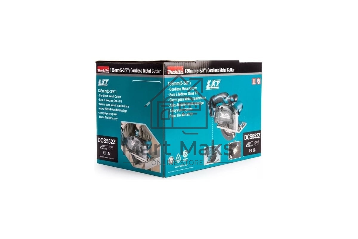 Циркулярная пила (дисковая) Makita DCS552Z (ручная)