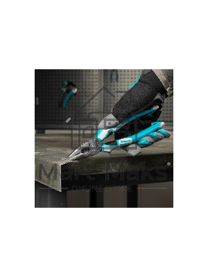 Плоскогубцы Gross 16975 комбинированные, 205 мм, трехкомпонентные рукоятки