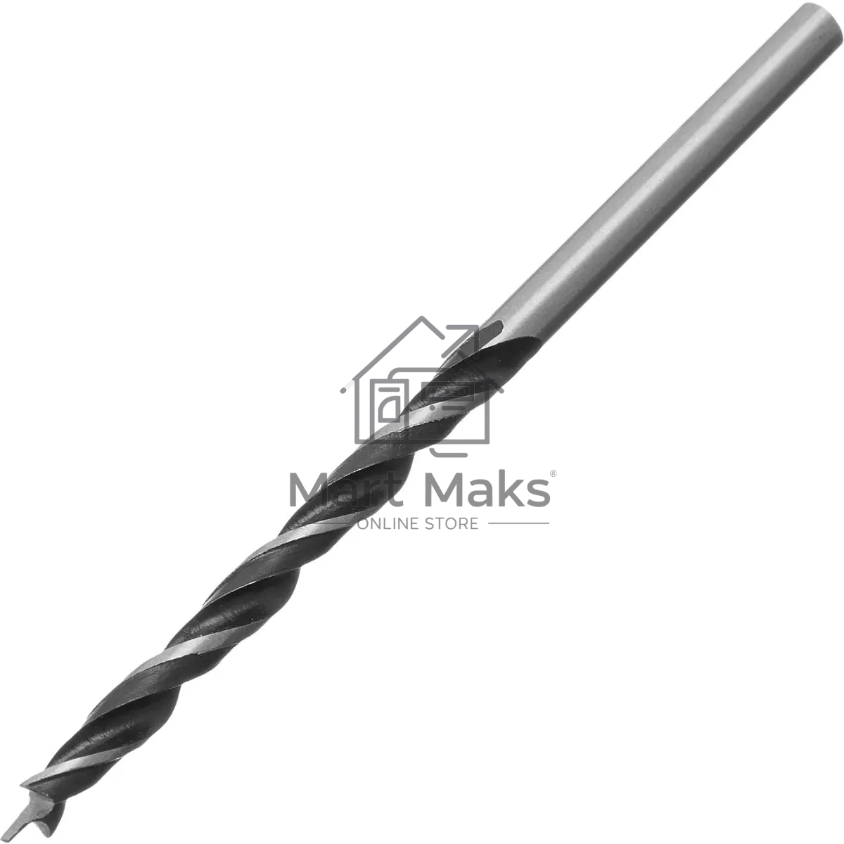 Сверло Сибртех по дереву Д=3 мм Дл=60 мм (1 пред.) для дрелей