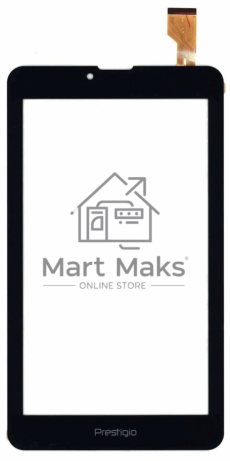 Сенсорное стекло (тачскрин) для Prestigio PMT1157, черное
