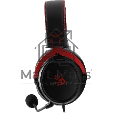 Гарнитура Bloody M590i Sports красный-чёрный, проводная, USB