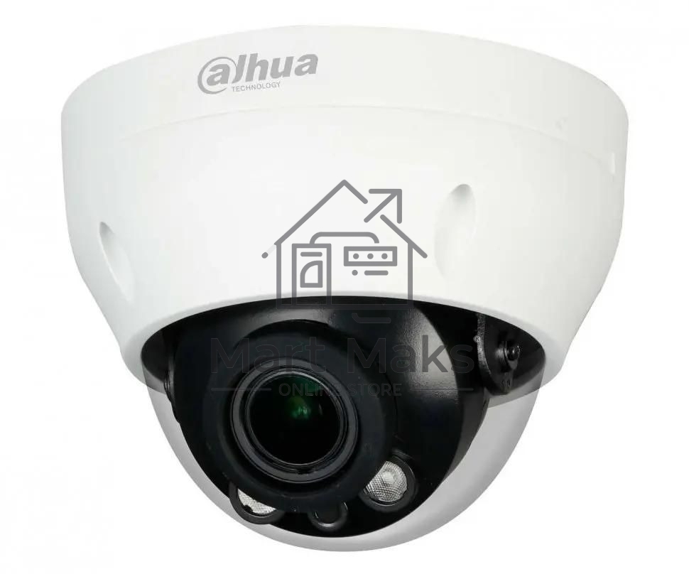 Камера видеонаблюдения аналоговая Dahua DH-HAC-D3A21P-Z 2.7-12мм HD-CVI HD-TVI цв. корп.:белый