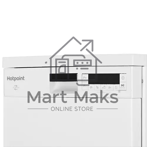 Посудомоечная машина HOTPOINT HFS 1C57, белый, 44.8 см, 10 компл., 49 дБ, класс A