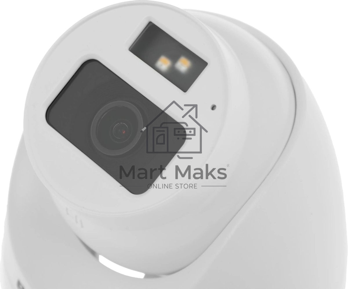 Камера видеонаблюдения аналоговая Dahua DH-HAC-HDW1200CLQP-IL-A-0280B-S6 2.8-2.8мм HD-CVI HD-TVI цв. корп.:белый (DH-HAC-HDW1200CLQP-IL-A-0280B)
