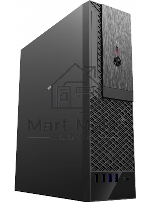 Компьютерный корпус с блоком питания 300Вт. Foxline FL-1001 mATX case, black, w/PSU TFX 300W, w/2xUSB2.0+2xUSB3.0, w/1xcombo audio, w/pwr cord, w/8cm FAN