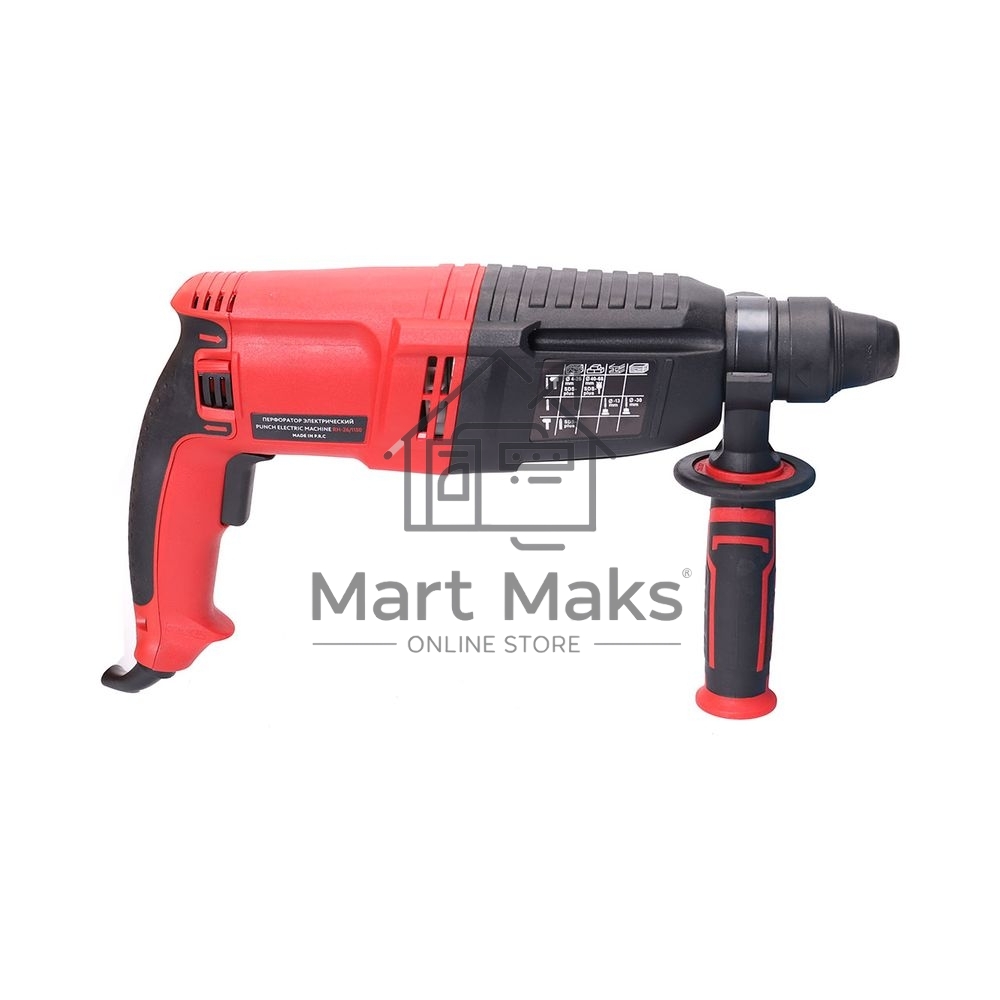 Перфоратор EDON RH-26/1150 черный/красный 9277