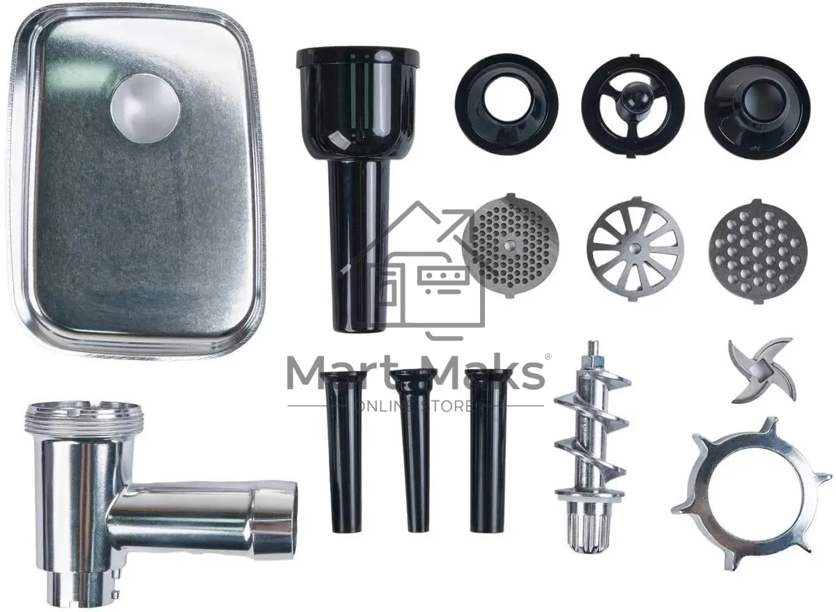 Мясорубка Oasis MG-DM2 серебристый, 2500 Вт