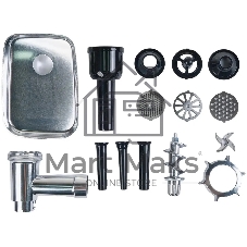 Мясорубка Oasis MG-DM2 серебристый, 2500 Вт