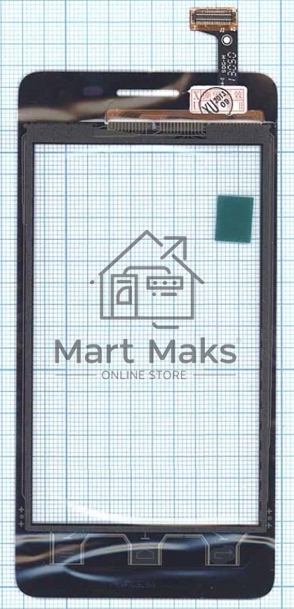 Сенсорное стекло (тачскрин) для Huawei Y301-A1, черное