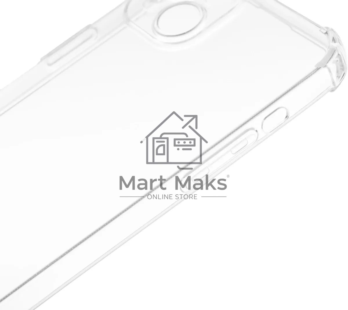 Чехол (клип-кейс) BoraSCO для Apple iPhone 15 Plus прозрачный