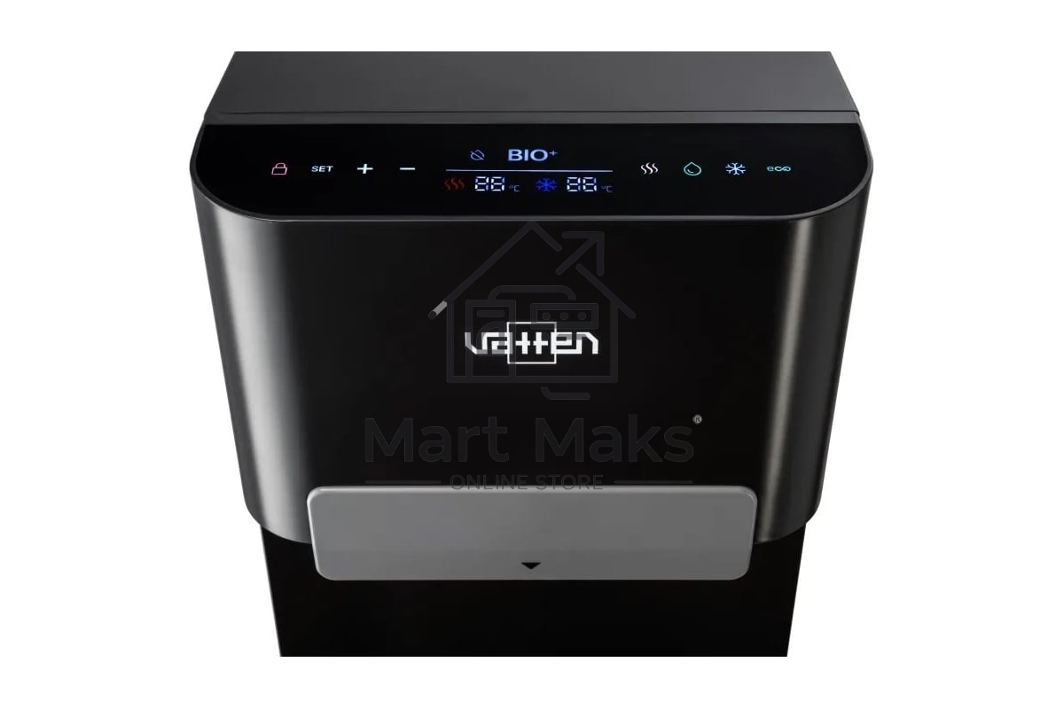 Кулер для воды Vatten L10NET, напольный, электронный, черный