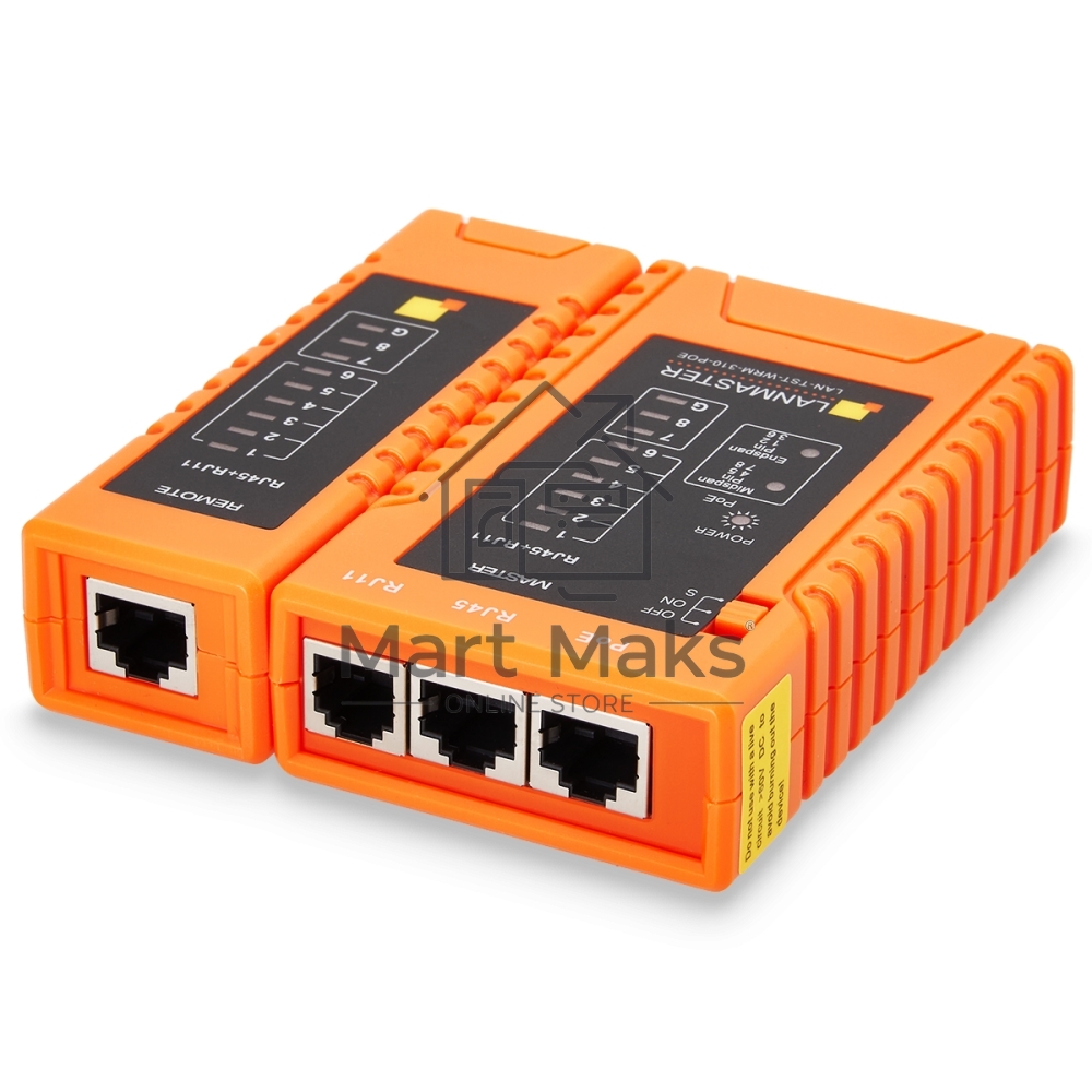 Тестер кабельный Lanmaster LAN-TST-WRM-310-POE