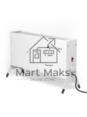 Конвектор Neoclima Nano 1000W белый, 1000 Вт, 15 м2, термостат