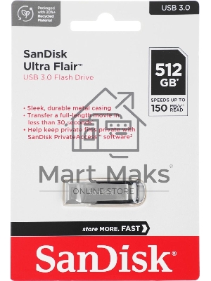 Флешка USB Sandisk USB3 512Gb SDCZ73-512G-G46