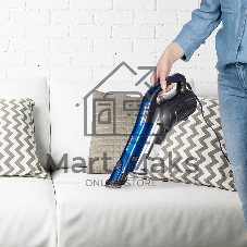 Пылесос вертикальный Endever SkyClean VC-287 синий/черный, питание от сети, 150 Вт, уборка сухая, пылесборник 0.5 л