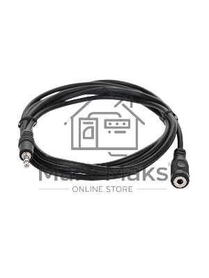 Кабель удлинительный Telecom 3.5 Jack (M) - 3.5 Jack (F), стерео, аудио, 2м <TAV7179-2M>