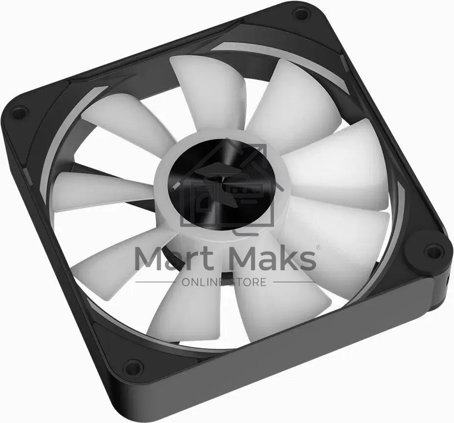 Вентилятор для корпуса Aerocool / Formula APNX FP2-120 PWM ARGB черный, 120 мм, 1800 об/мин, 33 дБ, 4 pin