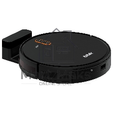 Робот-пылесос BBK BV3502 черный/оранжевый, 2600 мА·ч Li-Ion, уборка влажная/сухая, пылесборник контейнер 0.5 л