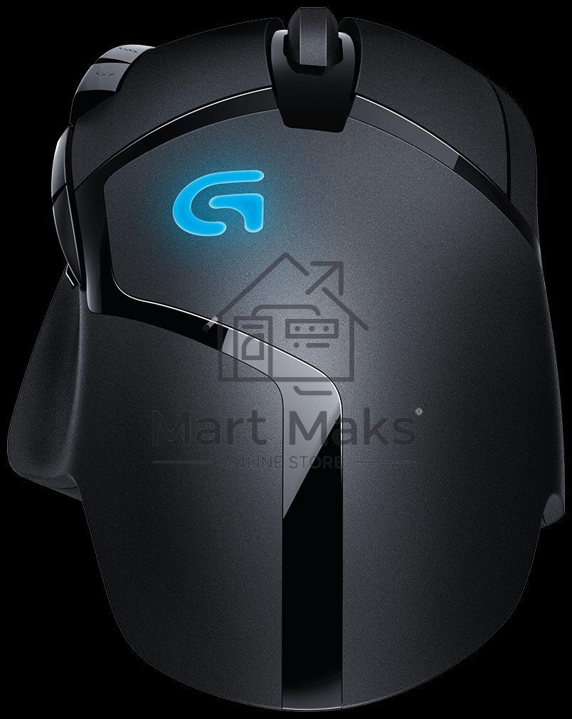 Мышь проводная Logitech G402 Hyperion Fury, черный, 4000 dpi, USB, кнопки - 8