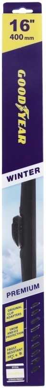 Щетка стеклоочистителя GOODYEAR GY005316 Winter Premium 16''/40 см, 9 переходников