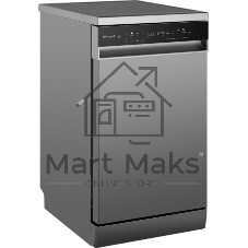 Посудомоечная машина Weissgauff DW 4539 Inverter Touch AutoOpen Inox, серебристый, 44.8 см, 10 компл., сушка конденсационная, 42 дБ, класс A+++