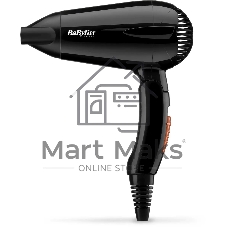 Фен BaByliss 5344E черный, 2000 Вт, компактный Фен BaByliss 5344E черный, 2000 Вт, компактный