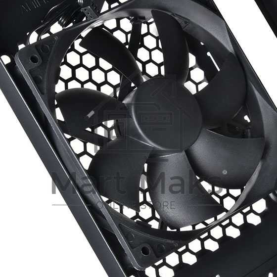 Компьютерный корпус Silverstone SST-PS15B-PRO Precision Mini Tower Micro ATX Computer Case, tempered glass, 2x 120mm ARGB, 1x ARGB Controller, black