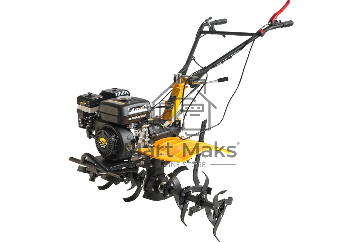 Мотоблок Huter МК-8000 Big Foot (70/5/13) бензиновый 8л.с.