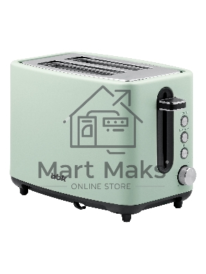 Тостер BBK TR85 серо-зеленый