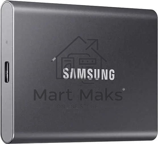 Твердотельный диск Samsung T7 Shield MU-PC2T0K серый титан, 4TB 3D NAND TLC, USB 3.2 Type-C R/W - 1050/1000 MB/s