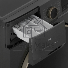 Стиральная машина TCL TWRP-1108W12G2 серый, загрузка фронтальная 8кг, 1200 об/мин., класс: A +