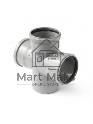 Крестовина одноплоскостная (Полипропилен) 50x50x50/87,5