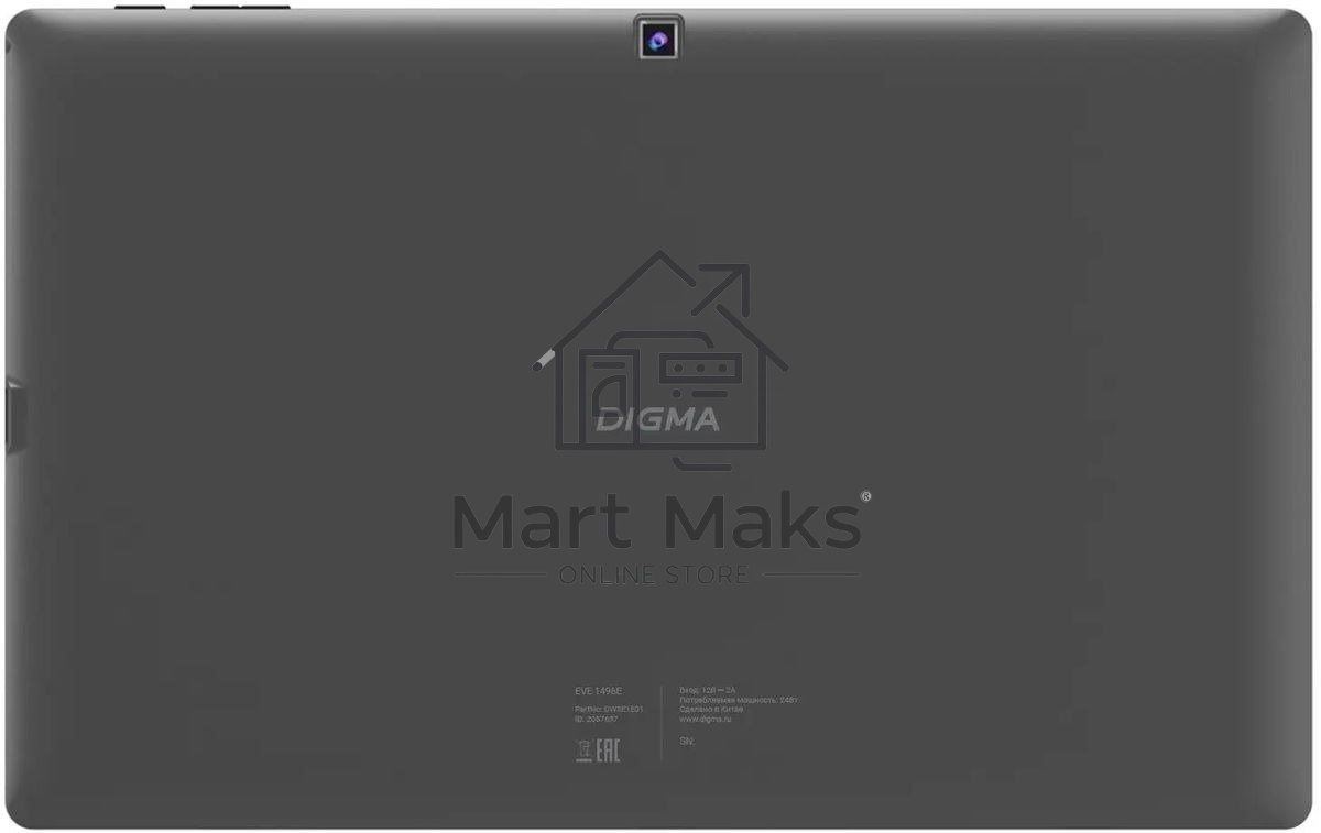 Планшет Digma EVE 1496E N4020 (2.8) 2C RAM8Gb ROM256Gb 11.6