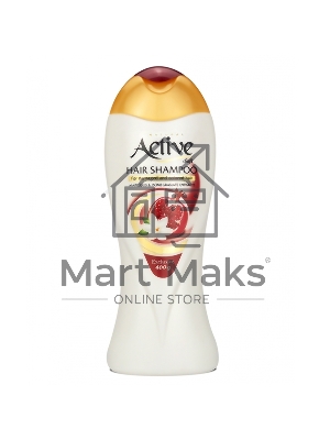 Шампунь Active для окрашенных волос Экстракт граната и календулы NATURAL, 400 мл (512102003)