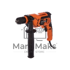 Дрель электрическая PATRIOT FD500 120301420 Эл. дрель, без удара, мощность 500Вт, макс.диаметр сверла 10мм, быстрозажим. патрон