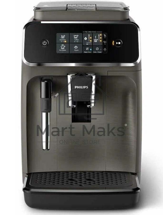 Кофемашина автоматическая Philips EP2224/10 черный, исп. кофе - молотый/зерновой, 1.8 л, 1500 Вт, 15 Бар.