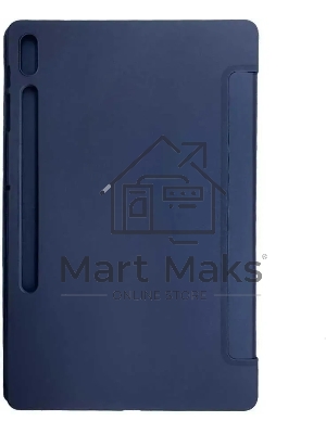 Чехол Deppa для Samsung Galaxy Tab S7+ Lite Wallet Onzo искусственная кожа синий (84094)