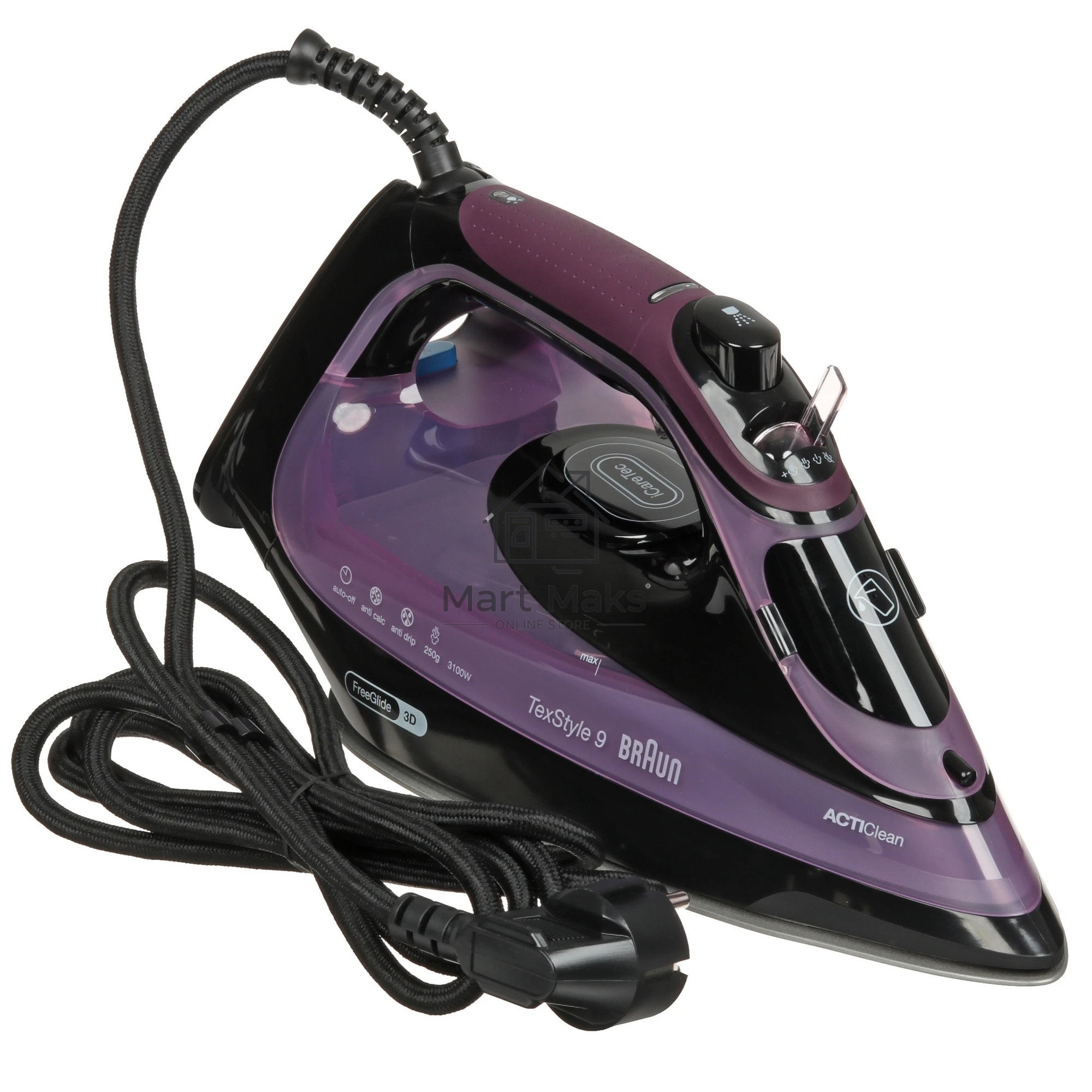 Утюг Braun TexStyle 9 SI9661VI фиолетовый