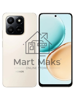 Смартфон HONOR X7d 6/128Gb золотой