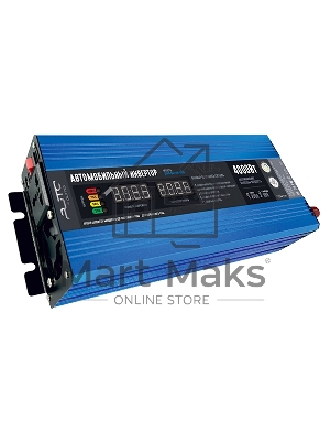 Автомобильный инвертор (преобразователь) 12В в 220В, Модель QUMO QAI-906-4000 (AVCN-Q4000)