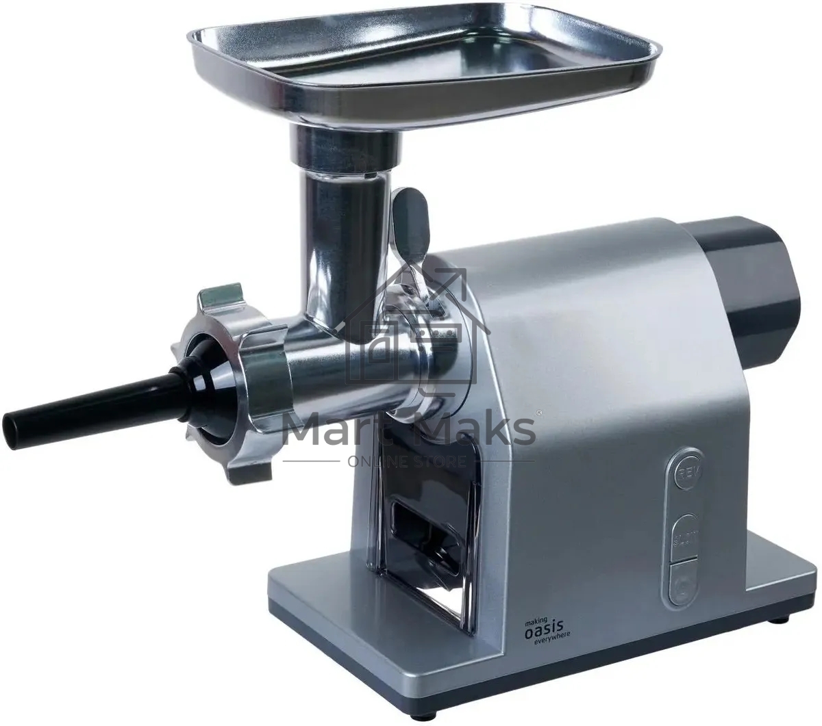 Мясорубка Oasis MG-DM2 серебристый, 2500 Вт