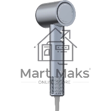 Фен Haier HHD-507 серый, 1600 Вт, ионизация