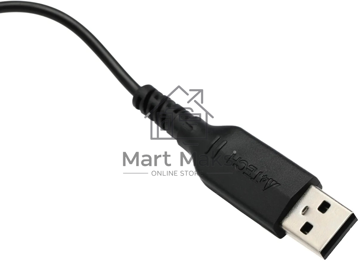 Мышь проводная A4Tech OP-720S черный, 1200 dpi, USB, кнопки - 3