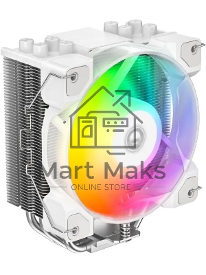 Кулер ID-Cooling SE-214-XT DF ARGB белый 120мм алюминий/медь 2000rpm 31.5db 4-pin 180W 150мм